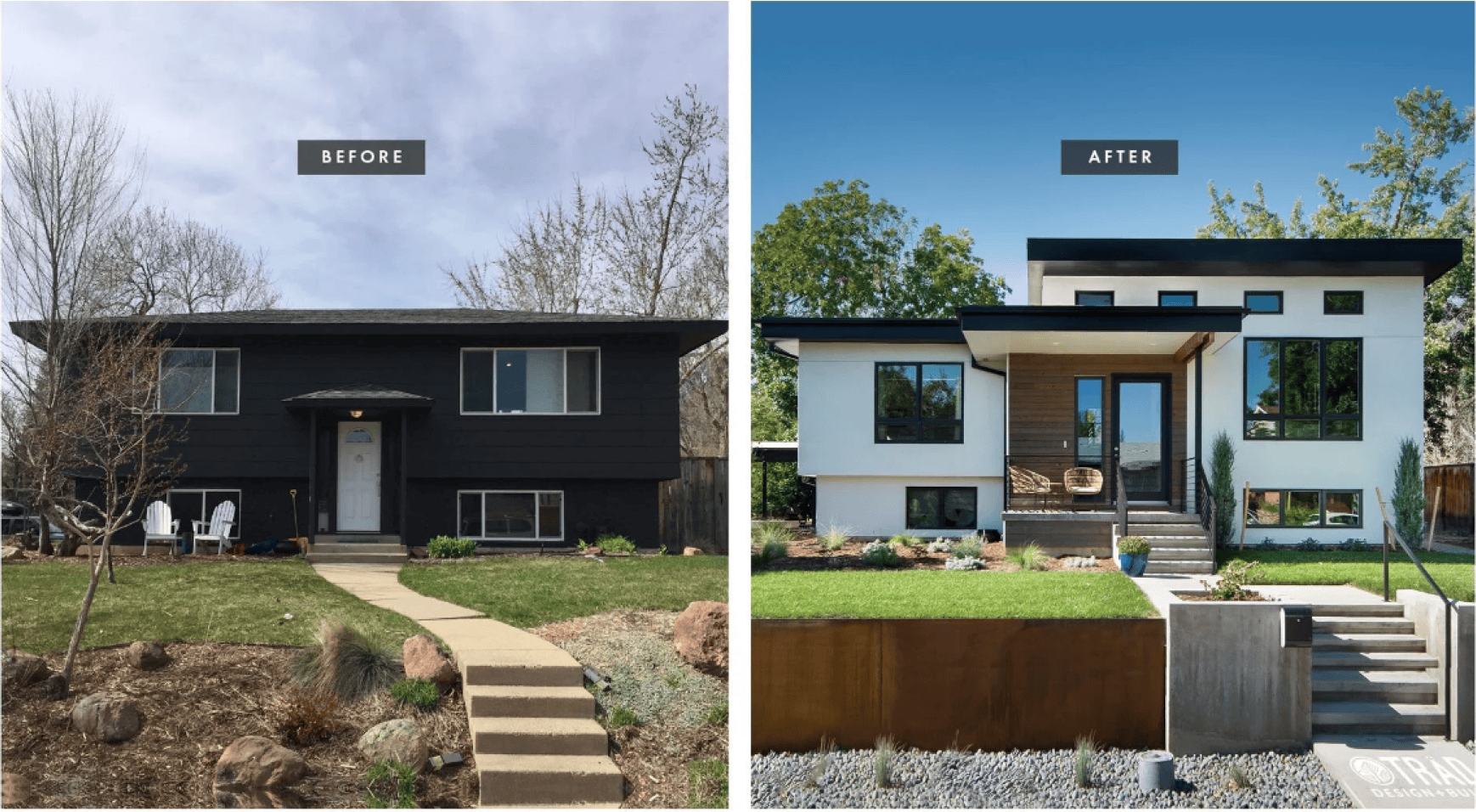 Before and after project 1