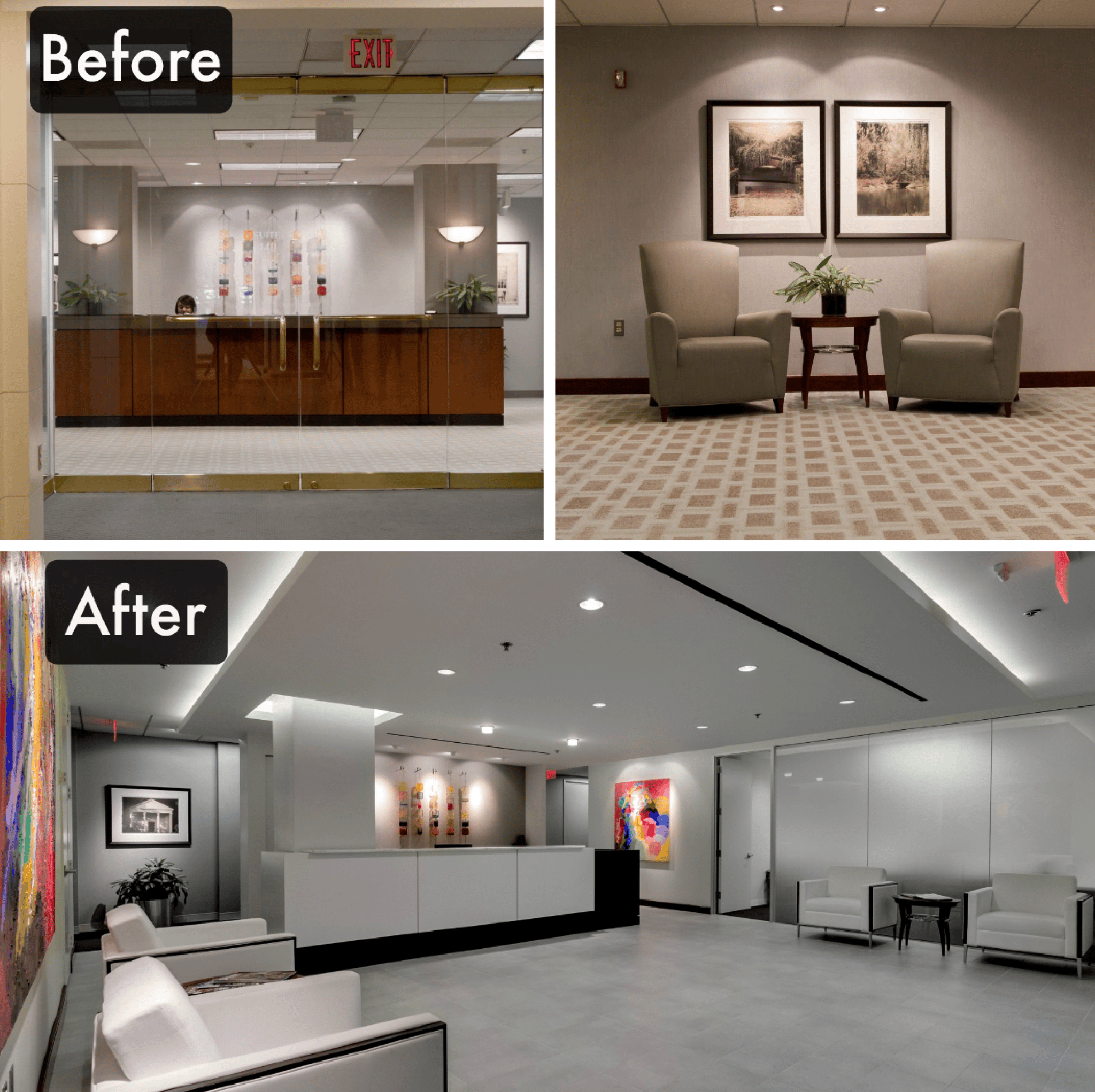 Before and after project 9