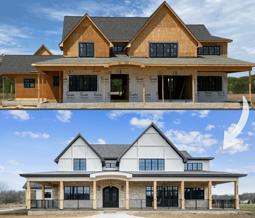 Before and after project 2