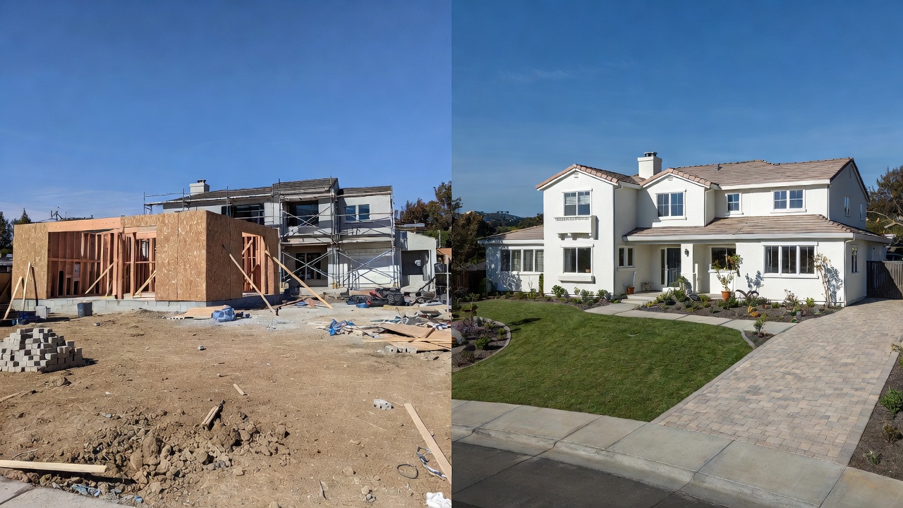 Before and after project 10