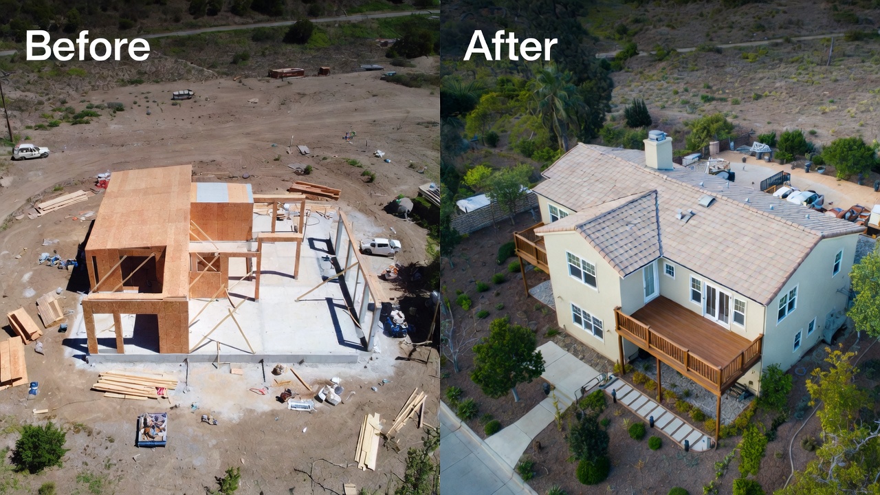 Before and after project 11