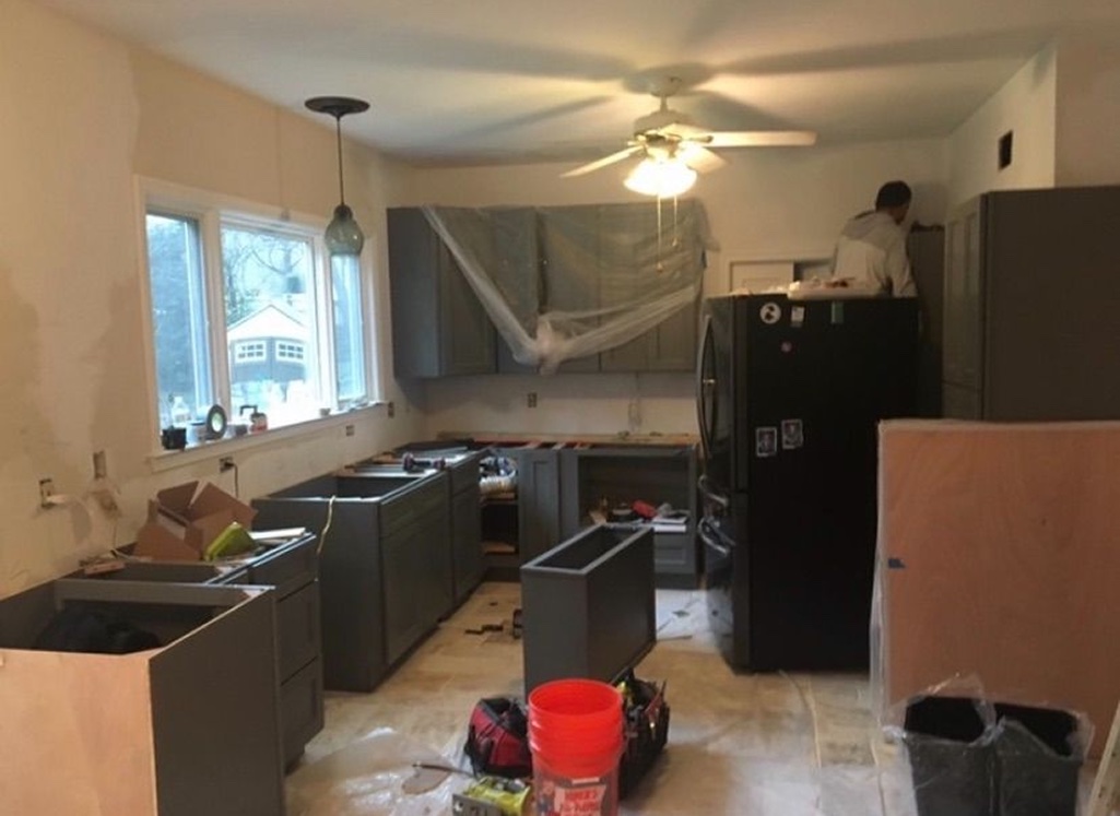 Before transformation - DMV Construction project