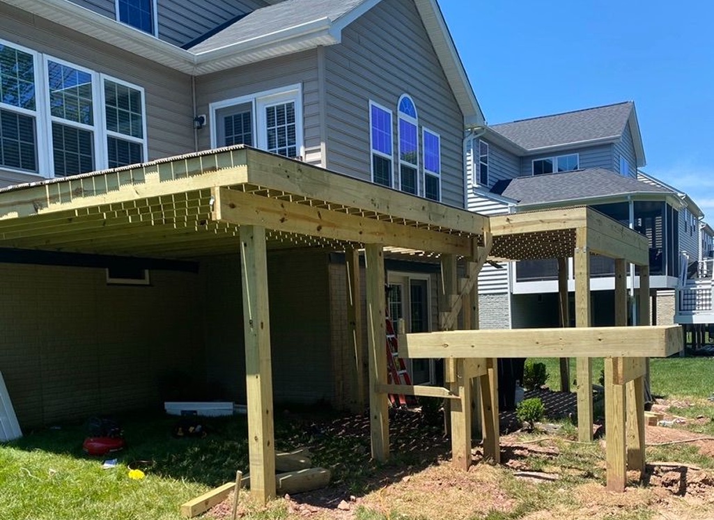 Before transformation - DMV Construction project
