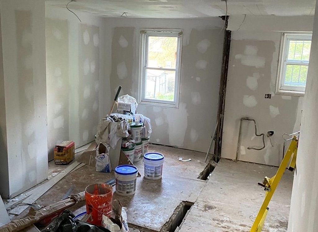 Before transformation - DMV Construction project